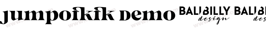 Jumpoff Demo字体转换